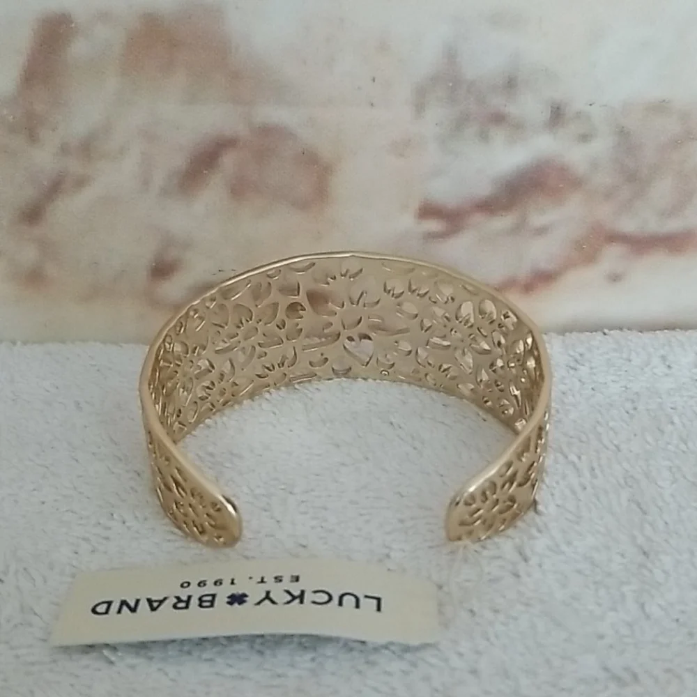 New Lucky Brand Openwork Cuff Bracelet